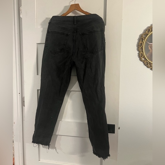 Black Straight Jean - Picture 2 of 2